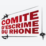 logo comite d escrime du rhone